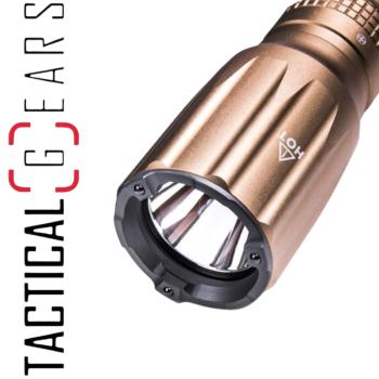 NEXTORCH TA30CS OPERATOR  1600 LUMEN TACTICAL LED TASCHENLAMPE SAND MIT NANO- KERAMIK GLASBRECHER UND STROBOSKOPFUNKTION